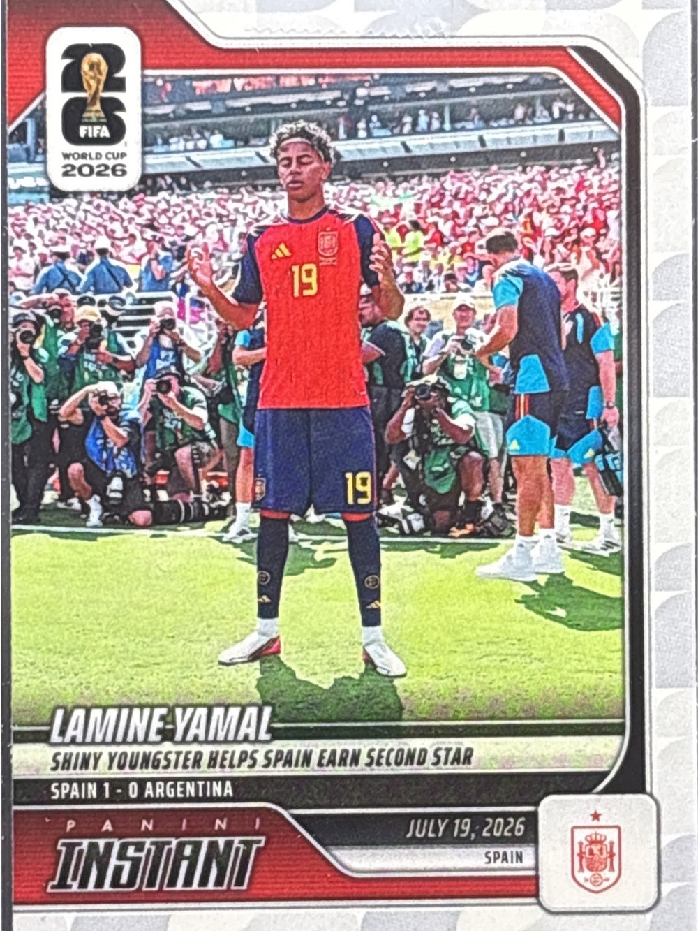 Panini Instant Lamine-Yamal Soccer Card - LE 1/33184